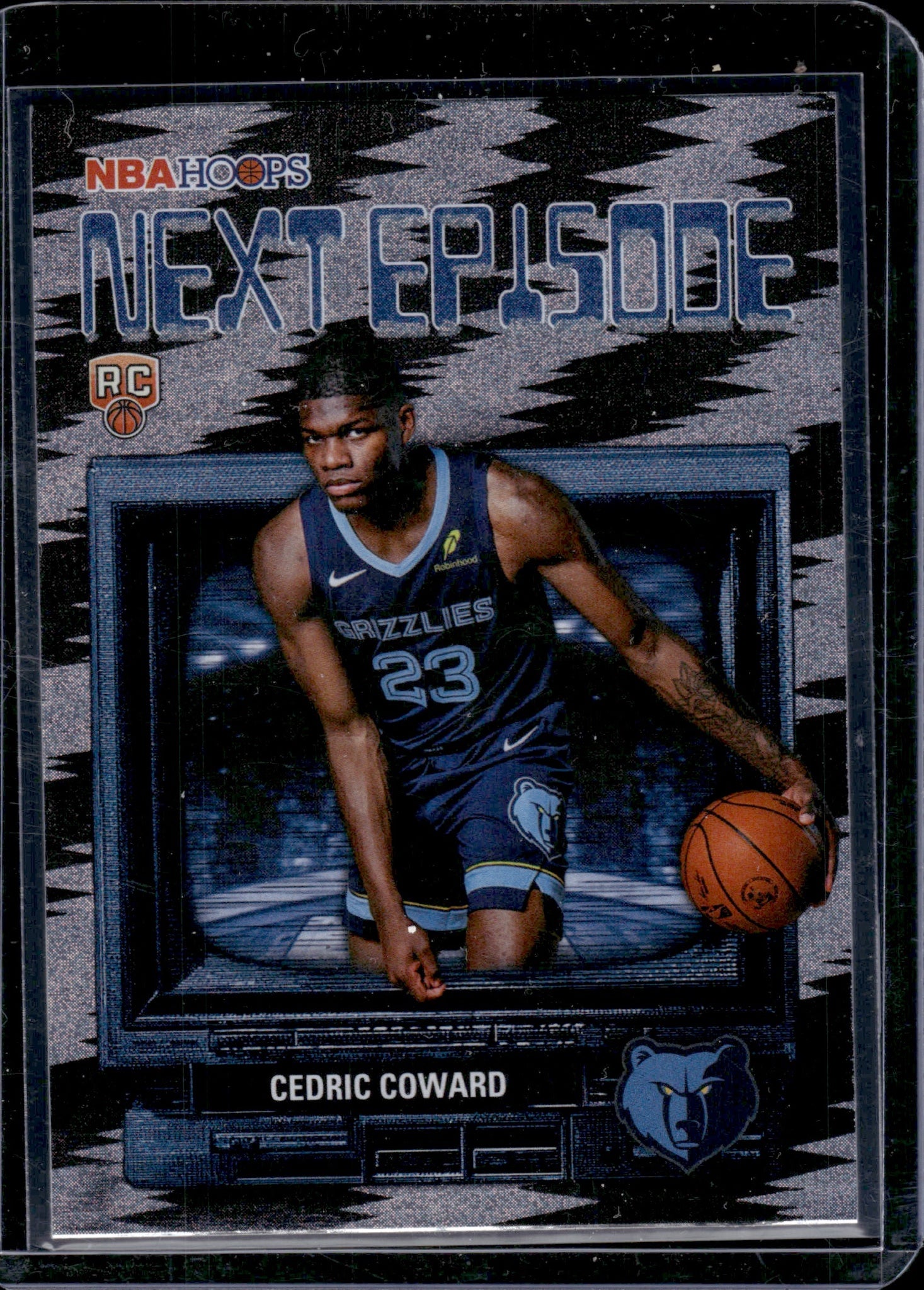 2025-26 Hoops #NE-11 Cedric Coward Next Episode Pixel Burst