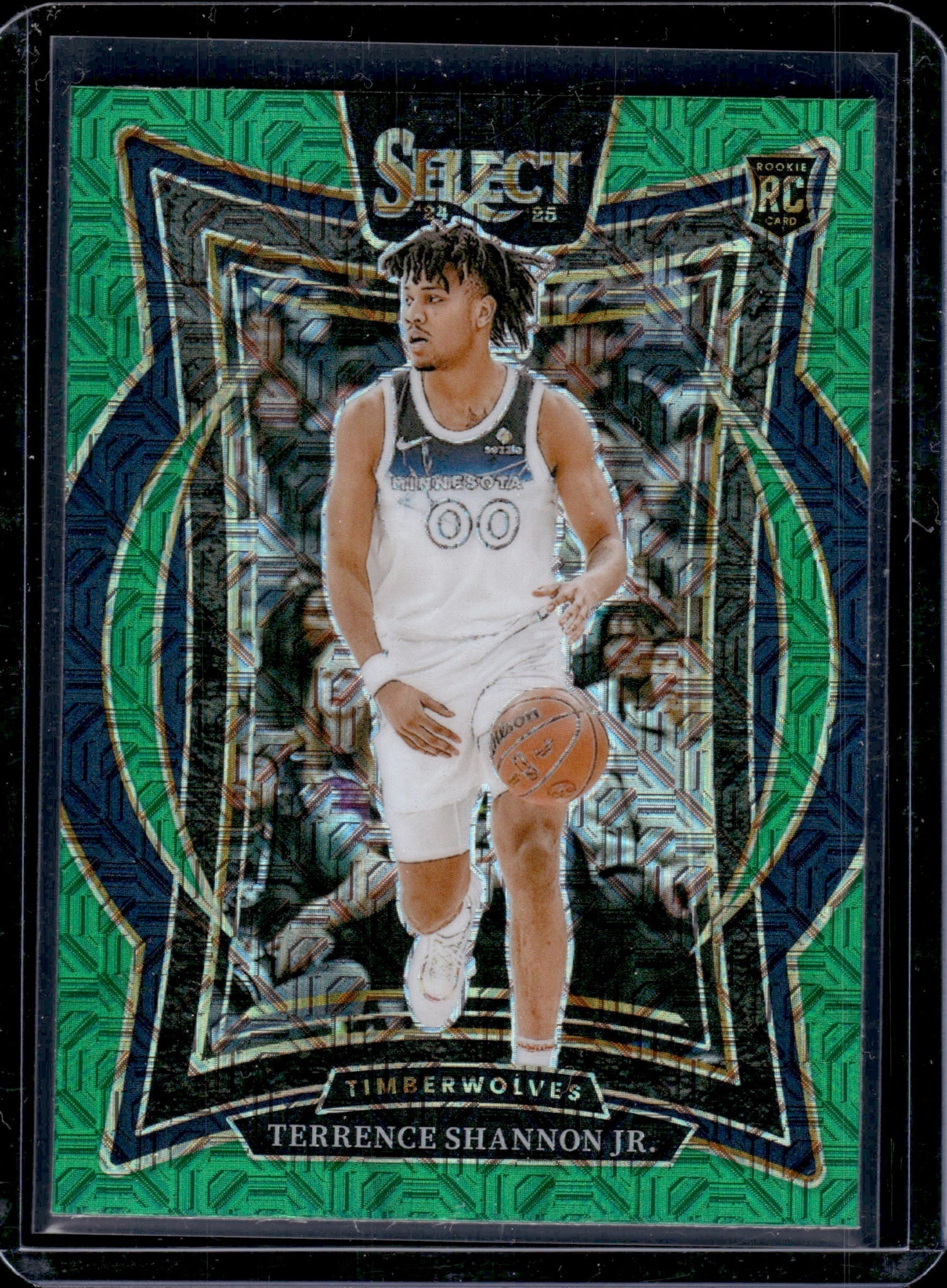 2024-25 Panini Select #78 Terrence Shannon Jr. Green Mojo Prizm