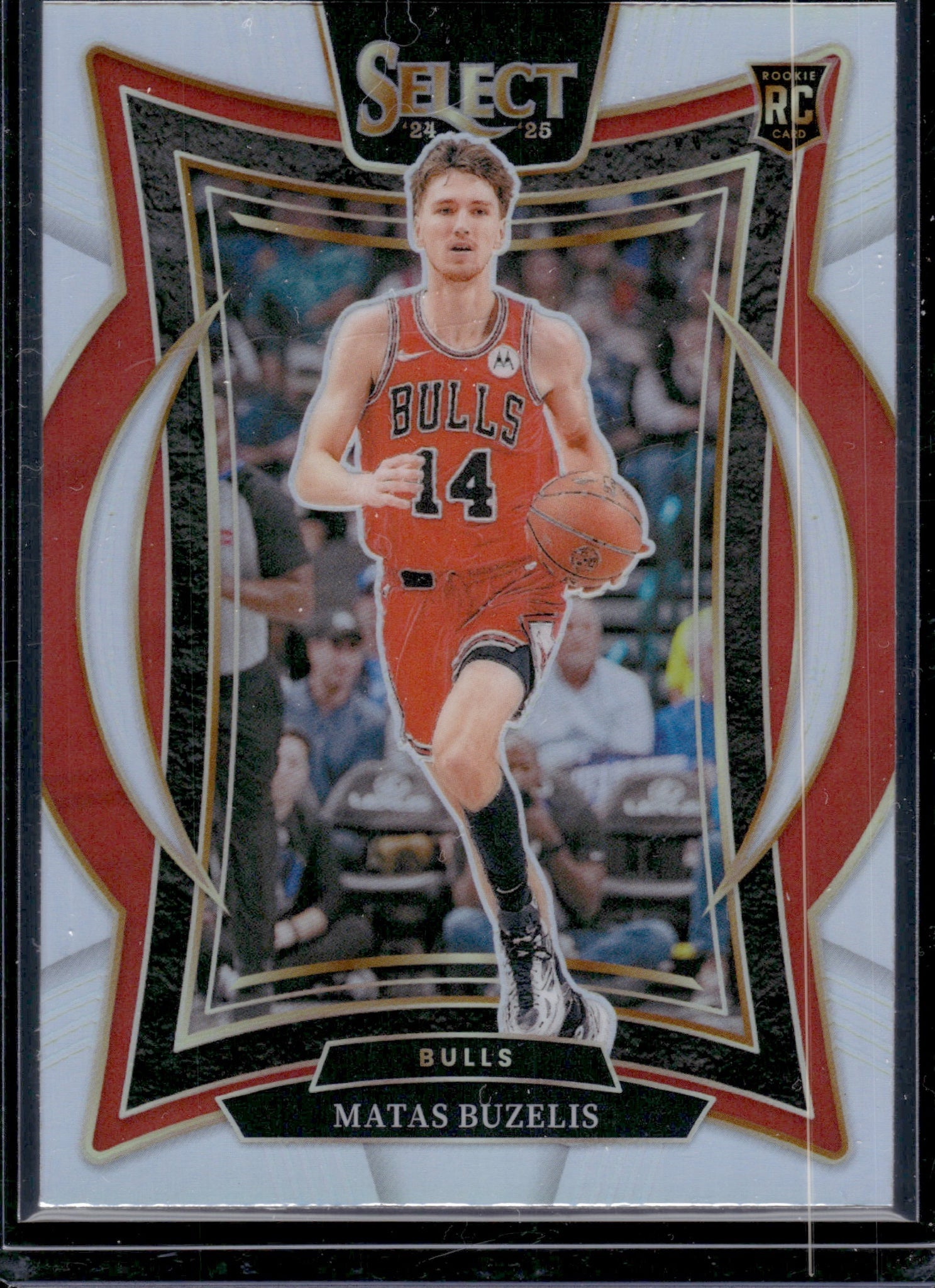 2024-25 Panini Select #70 Matas Buzelis Silver Prizm