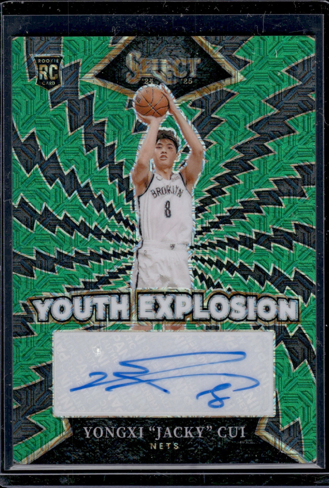 2024-25 #YE-CUI Yongxi "Jacky" Cui Youth Explosion Signatures /35