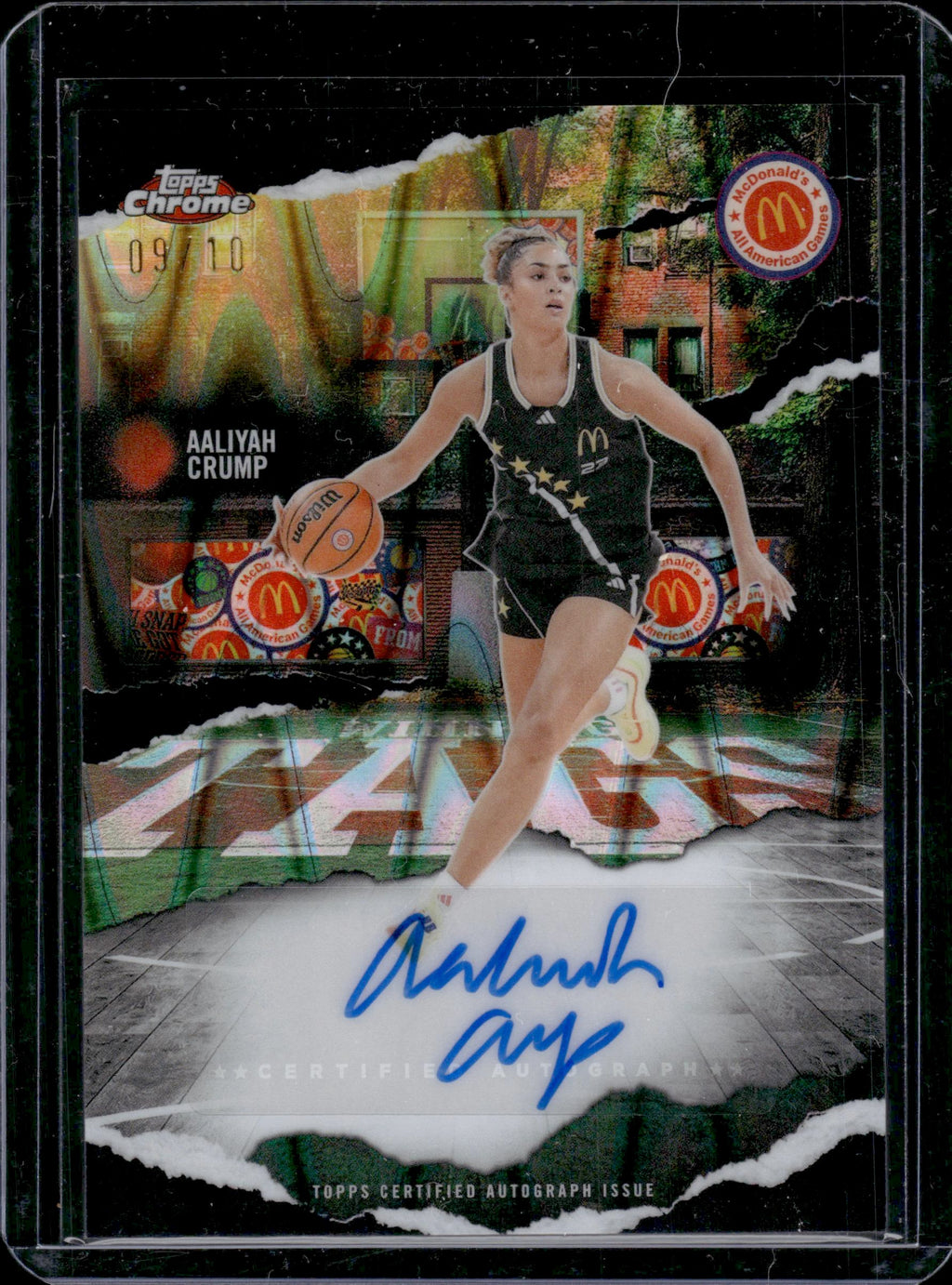 2025 Topps Chrome McDonald's All American #WT-ACR Aaliyah Crump AUTO /10