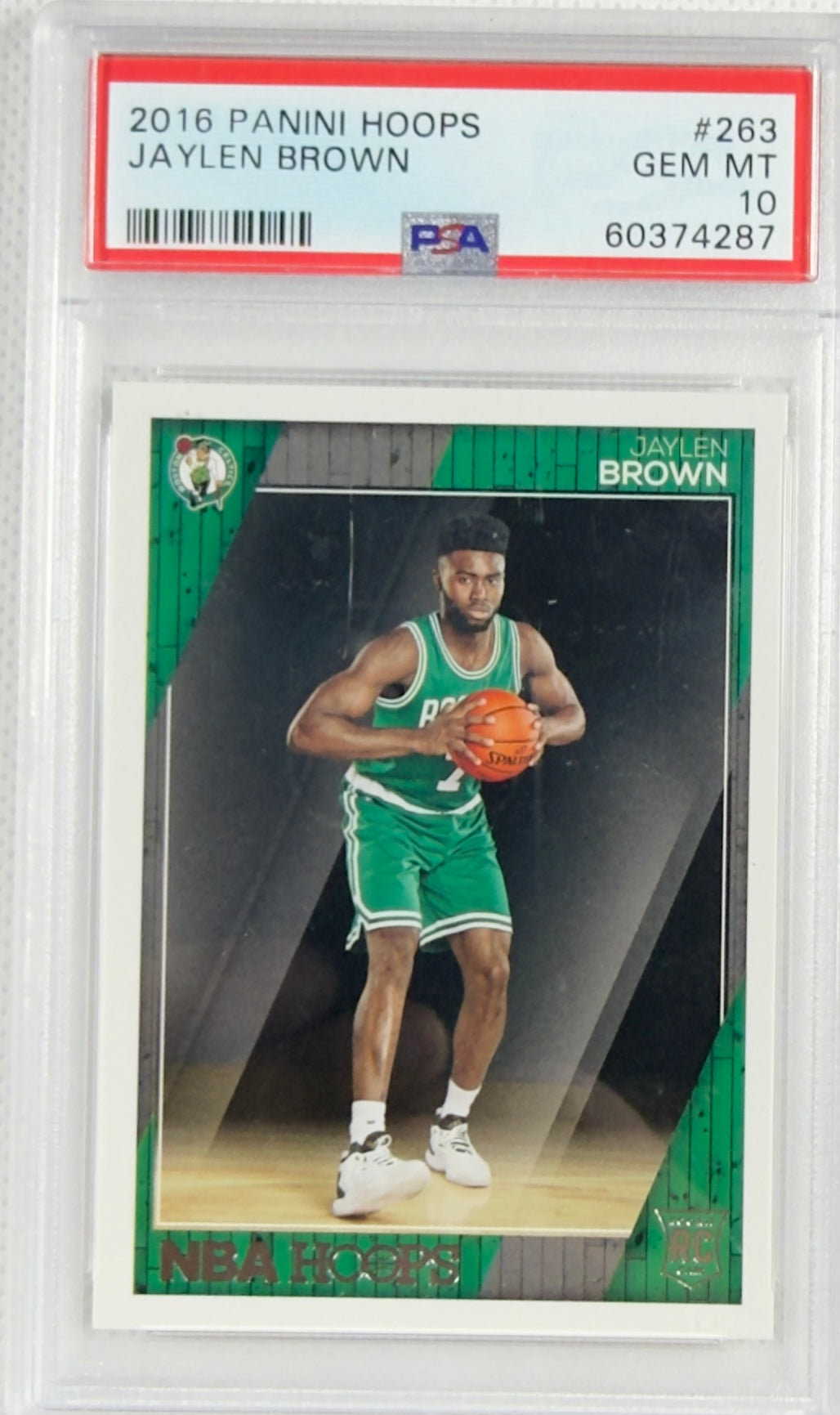 2016-17 Panini NBA International Edition #3 Jaylen Brown Rookies 2016-17 PSA 10