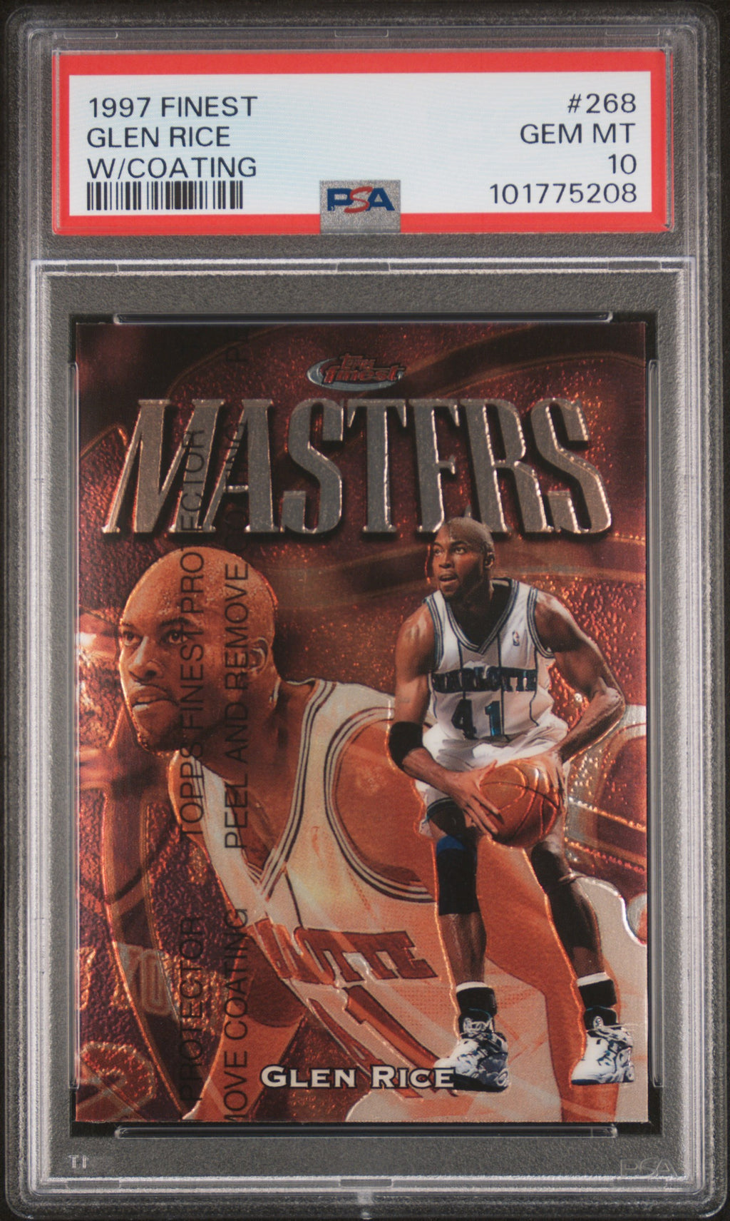 1997-98 Finest #268 Glen Rice PSA 10