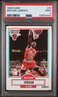 1990-91 Fleer #26 Michael Jordan PSA 9