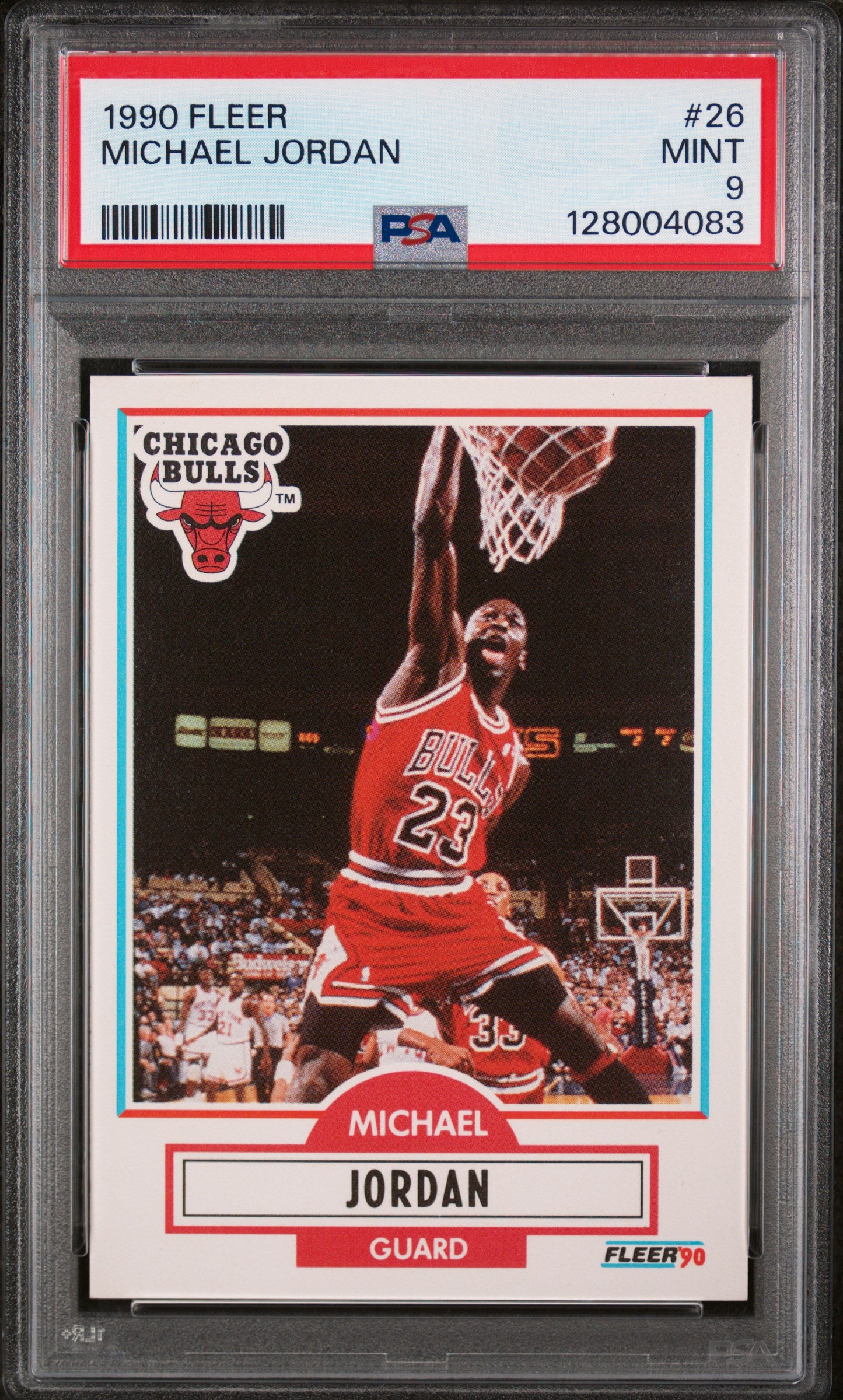 1990-91 Fleer #26 Michael Jordan PSA 9