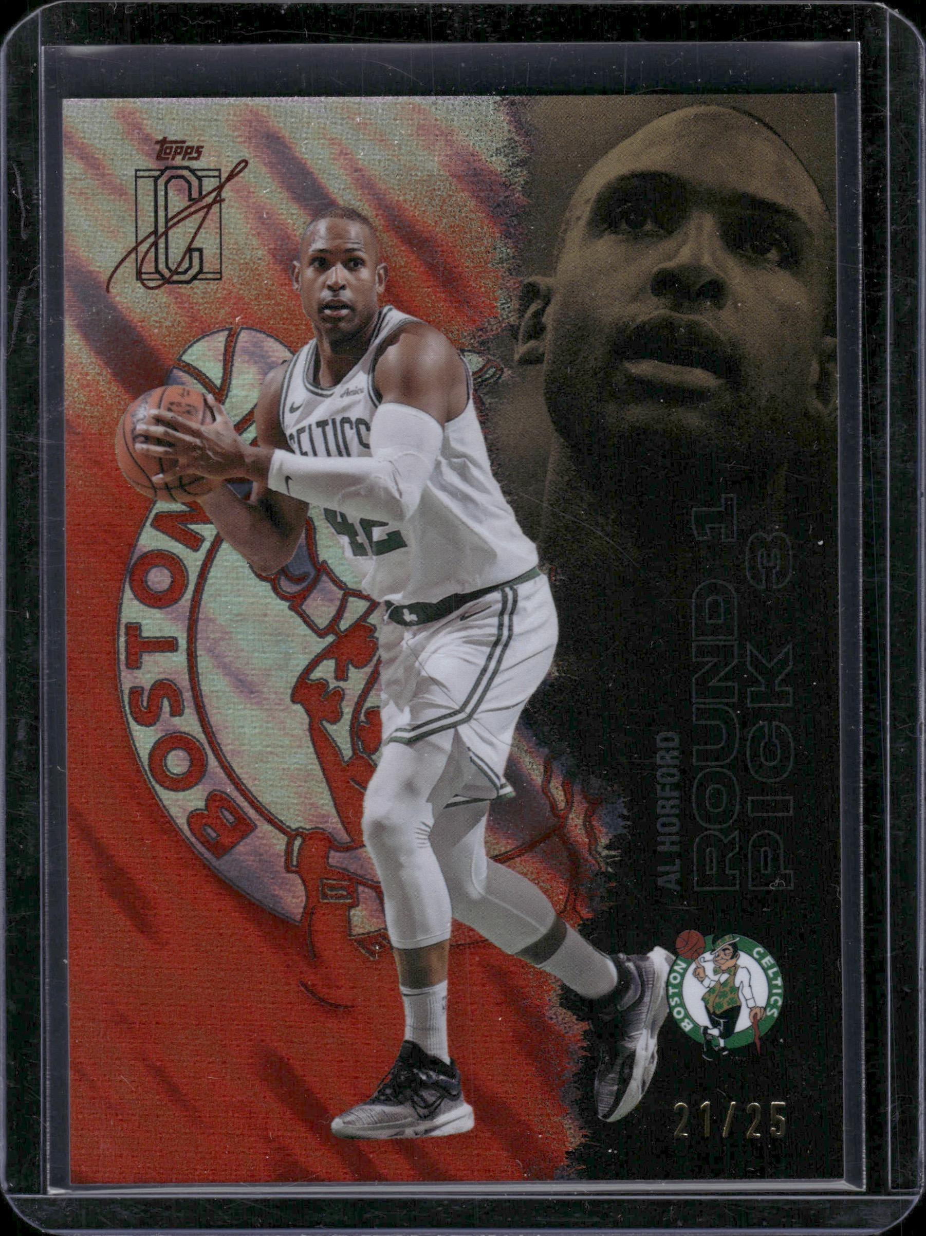 2025-26 Topps Signature Class #35 Al Horford Red Lava #/25