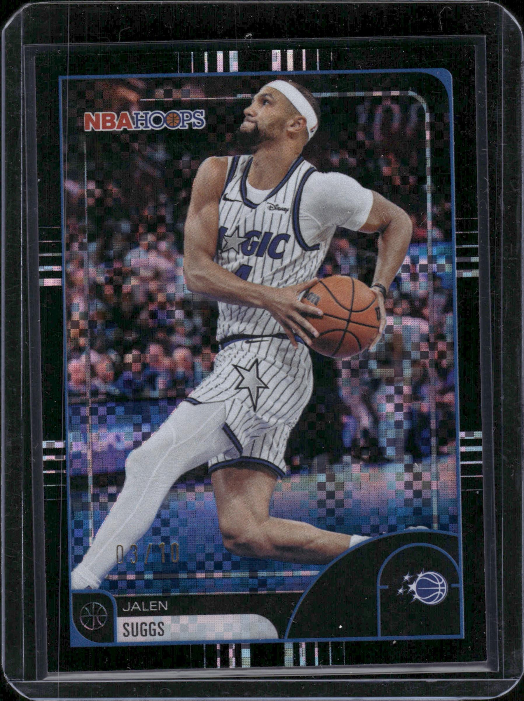 2025-26 Hoops #13 Jalen Suggs Light Burst Black #/10