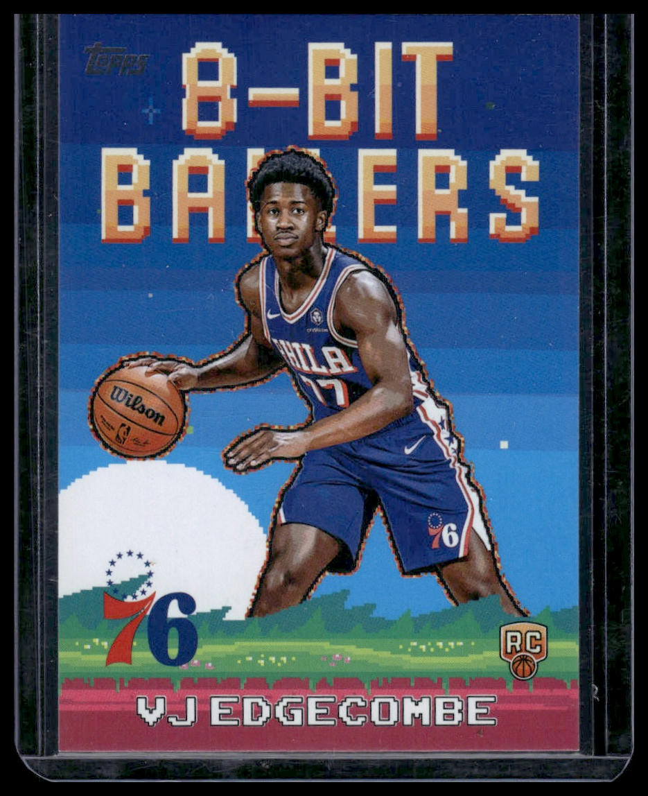 2025-26 Topps #8B-33 VJ Edgecombe 8-Bit Ballers