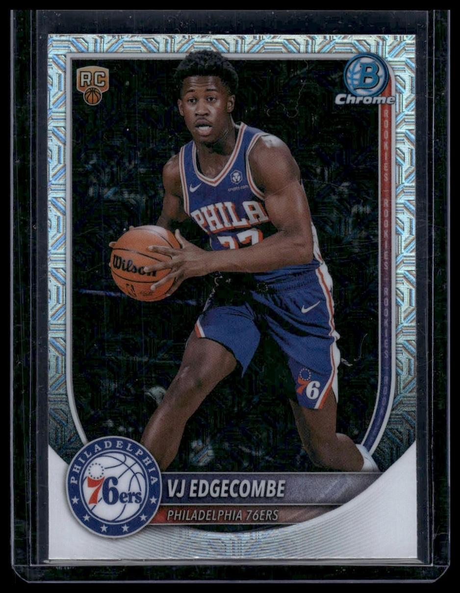 2025-26 Bowman #BCV-3 VJ Edgecombe Chrome Mojo Refractors