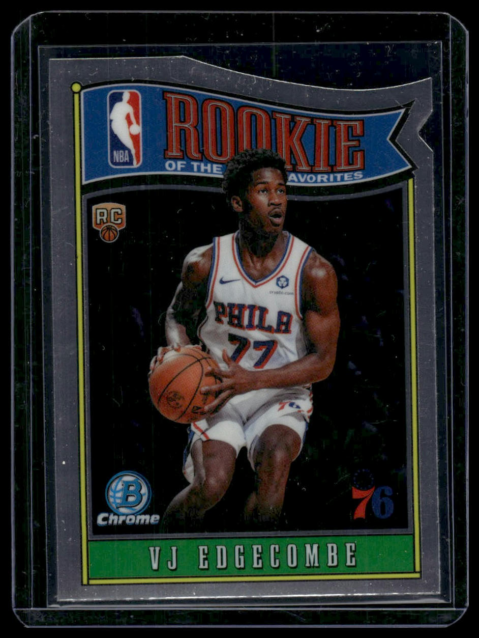 2025-26 Bowman #RY-3 VJ Edgecombe Rookie of the Year Favorites