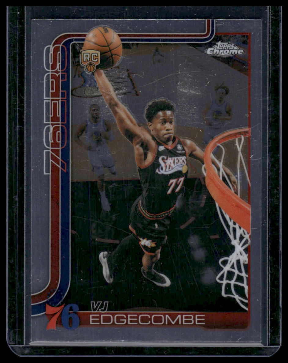 2025-26 Topps Chrome Update #153 VJ Edgecombe