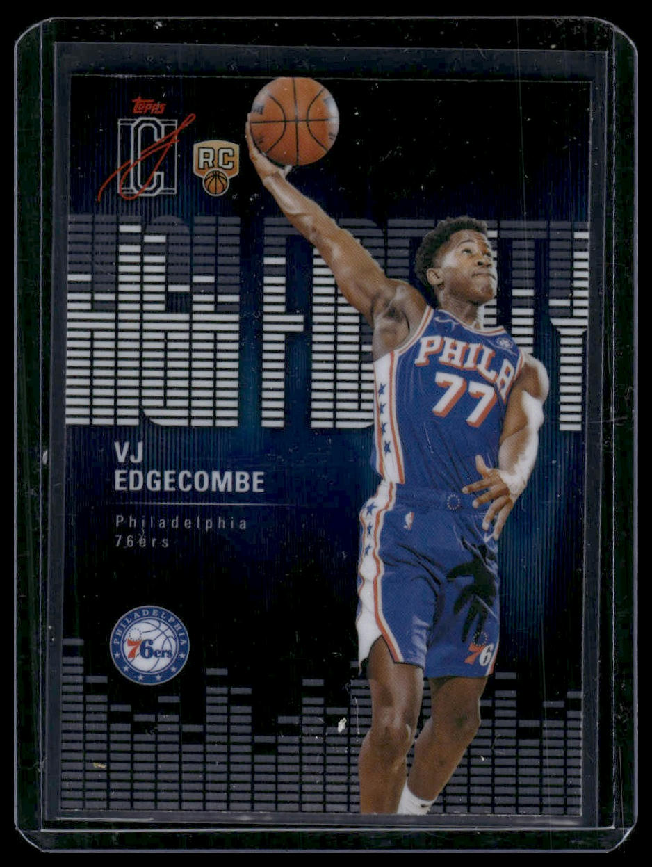 2025-26 Topps Signature Class #HF-3 VJ Edgecombe High Fidelity