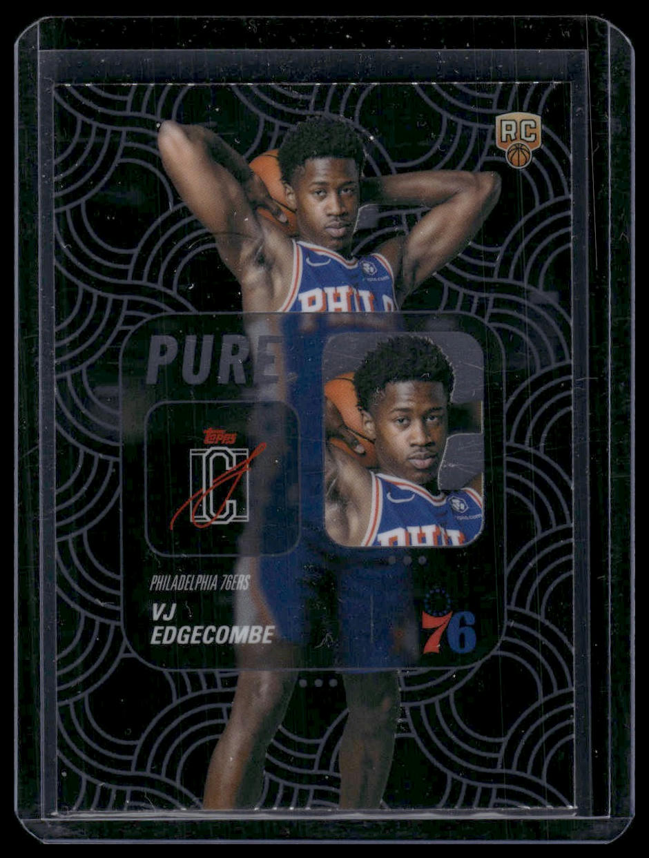 2025-26 Topps Signature Class #PU-18 VJ Edgecombe Pure