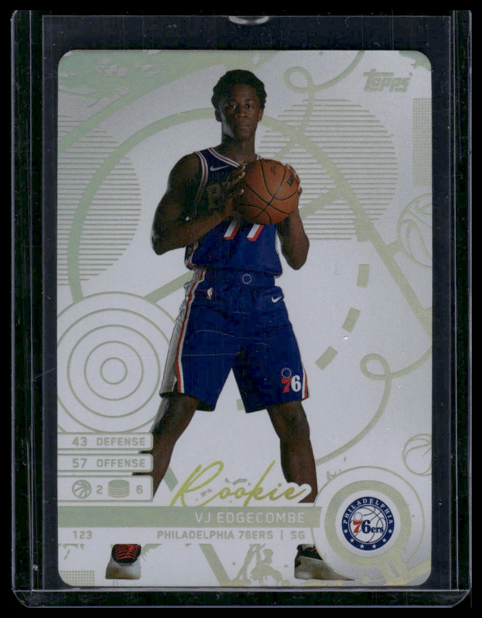 2025-26 Topps Match Attax #123 VJ Edgecombe