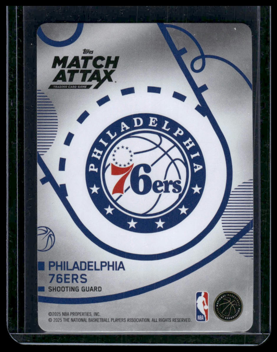 2025-26 Topps Match Attax #BB-VE VJ Edgecombe Breakthrough Baller