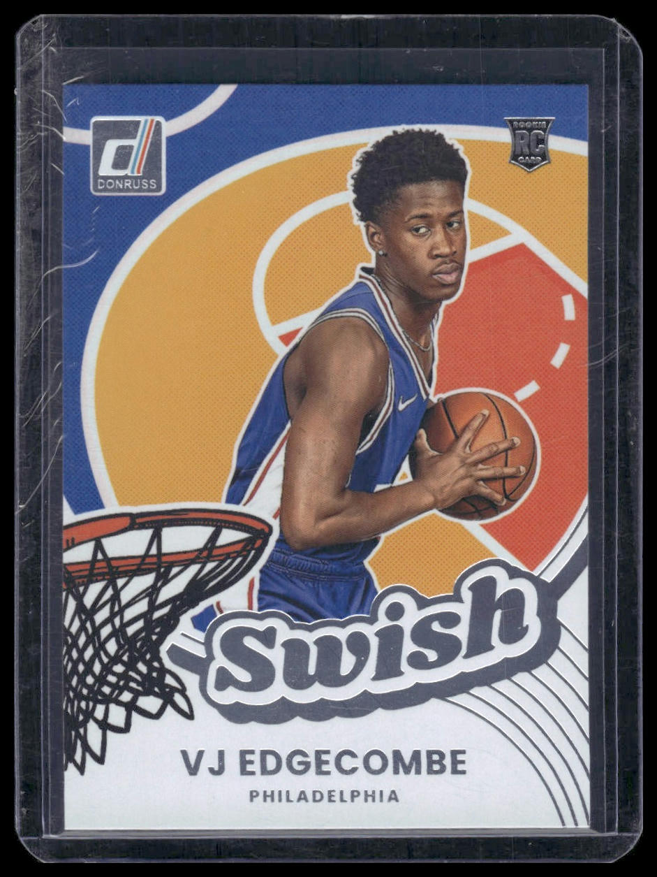 2025-26 Donruss #7 VJ Edgecombe Swish