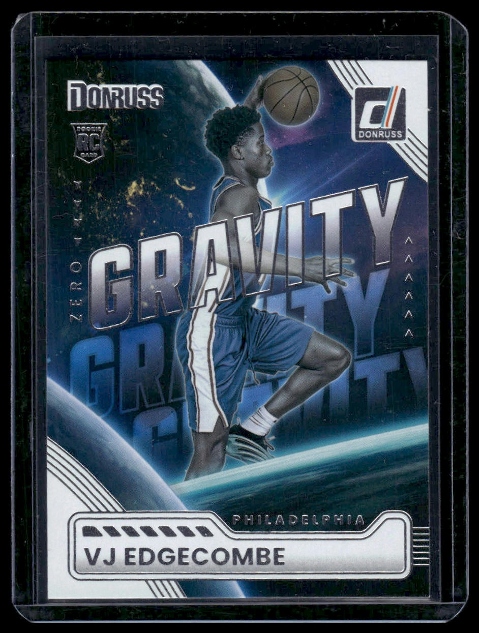 2025-26 Donruss #4 VJ Edgecombe Zero Gravity