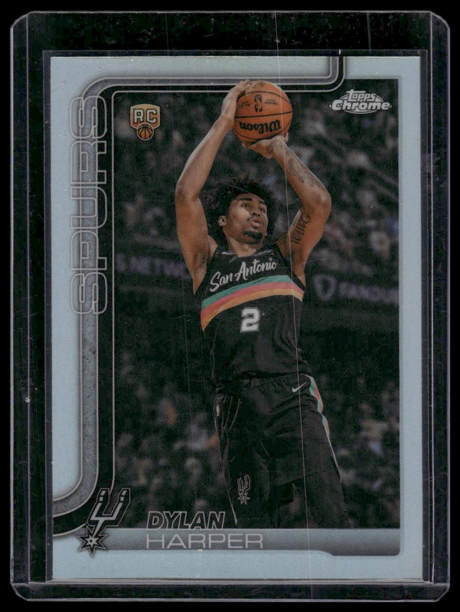 2025-26 Topps Chrome Update #152 Dylan Harper Refractor