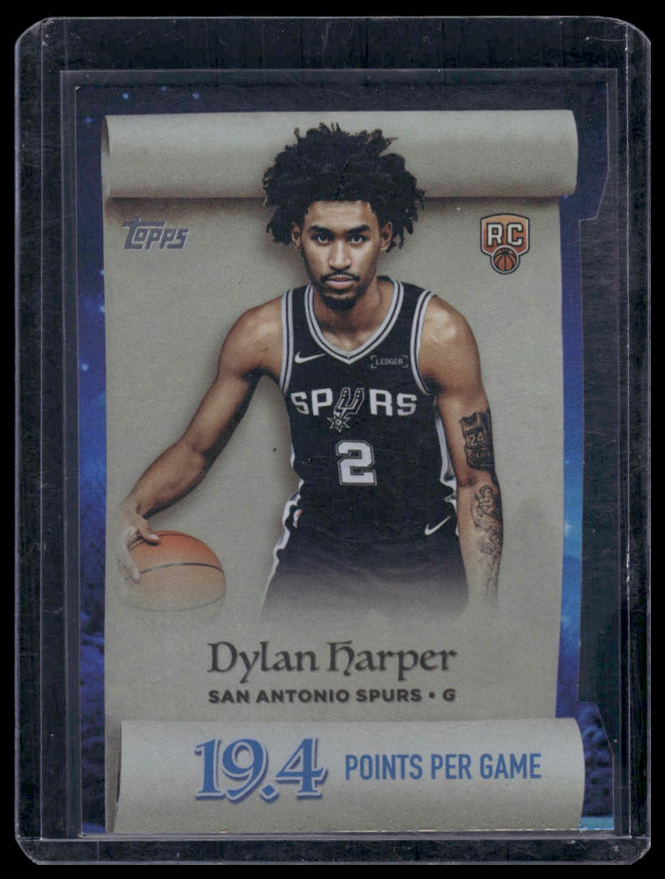 2025-26 Topps Holiday #ML-2 Dylan Harper Making The Nice List