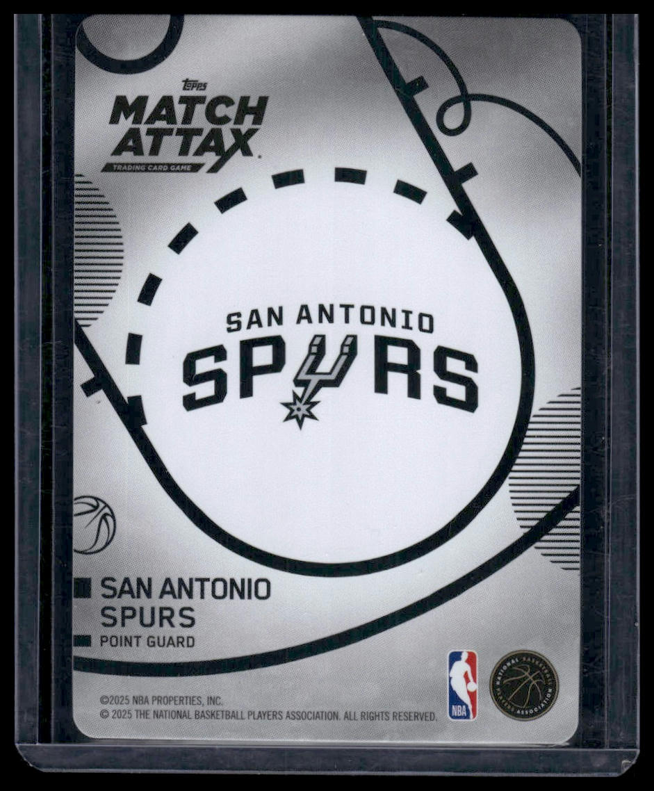 2025-26 Topps Match Attax #HP-DH Dylan Harper Hot Prospects