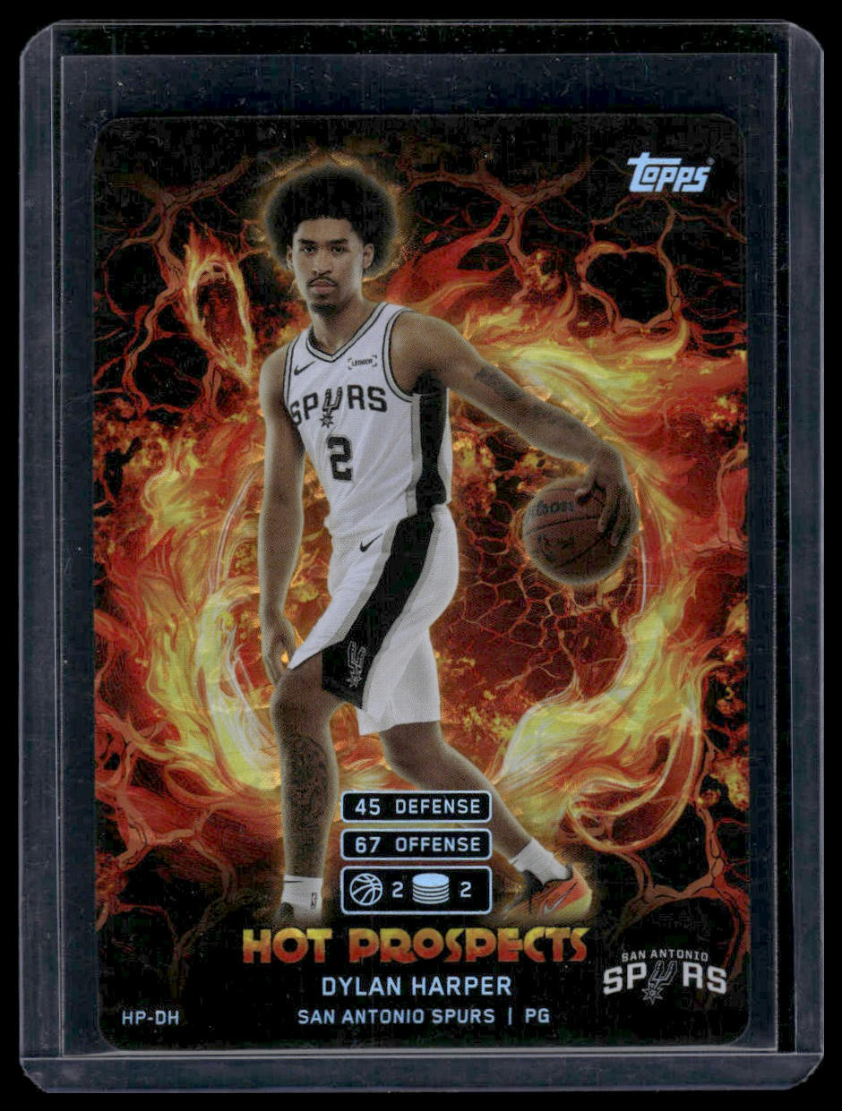 2025-26 Topps Match Attax #HP-DH Dylan Harper Hot Prospects