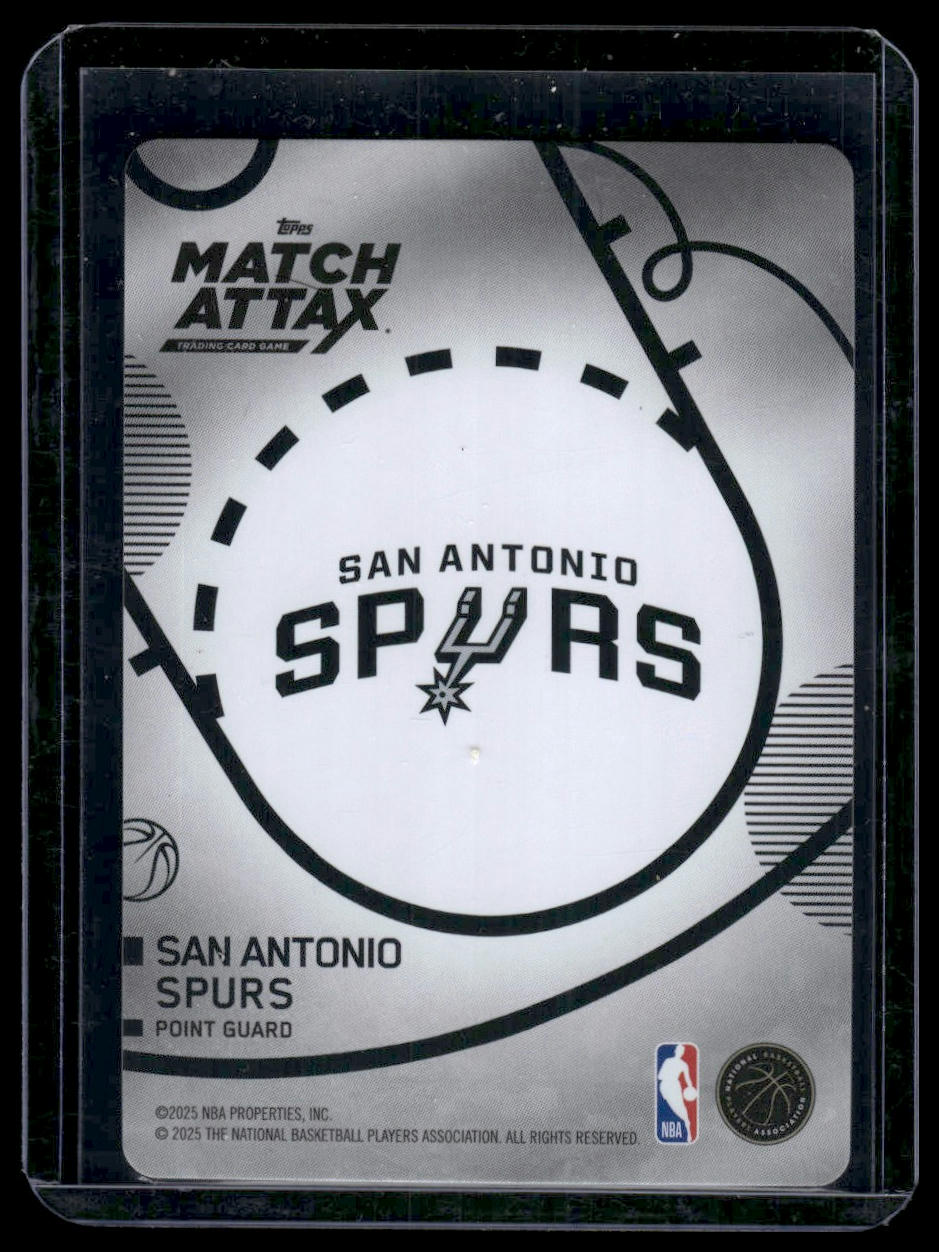 2025-26 Topps Match Attax #BB-DH Dylan Harper Breakthrough Baller