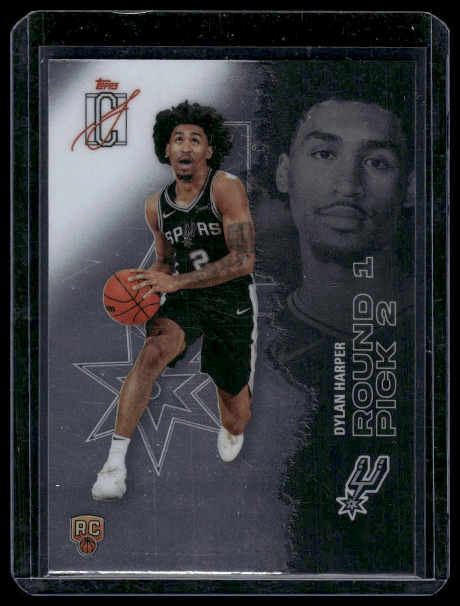 2025-26 Topps Signature Class #102 Dylan Harper Chrome